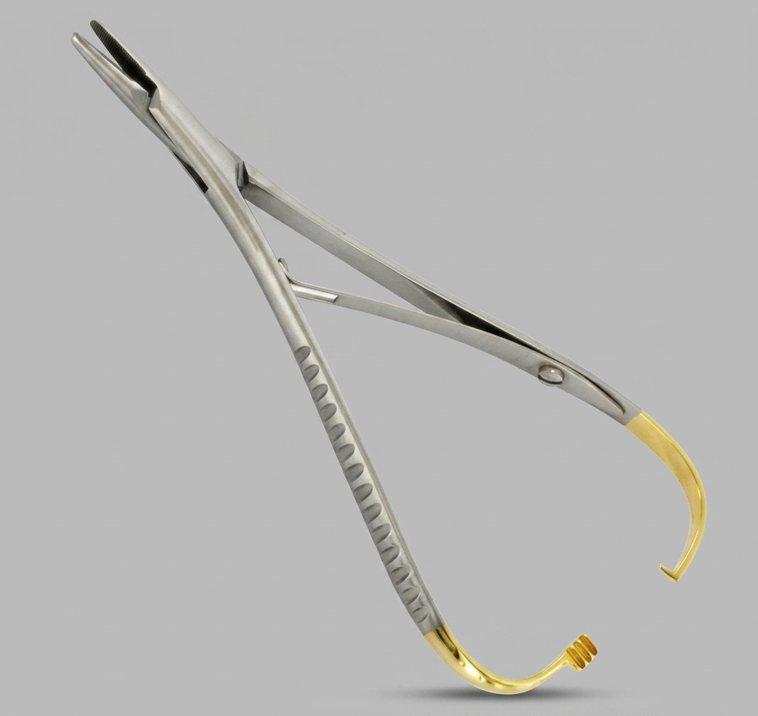 Porta Agujas Mathieu TC Gold 17cm